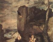 迭戈 罗德里格斯 德 席尔瓦 委拉斯贵支 : Sts Paul the Hermit and Anthony Abbot